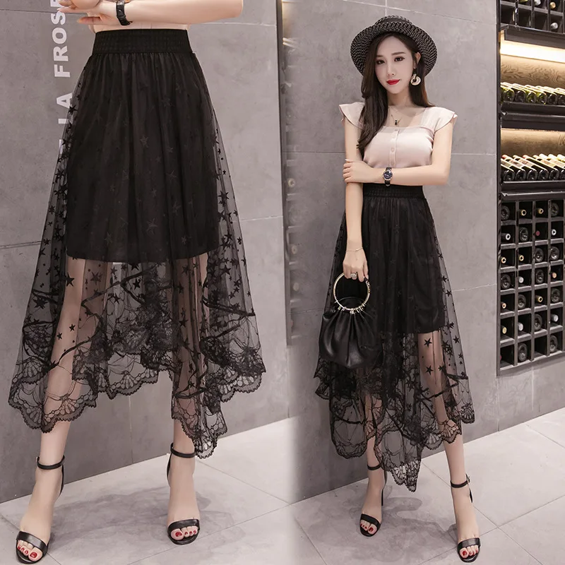 Spring And Summer New Style Korean-style High-waisted Irregular Mid-length Puffy Gauze Base Skirt
Spring And Summer New Style Korean-style High-waisted Irregular Mid-length Puffy Gauze Base Skirt