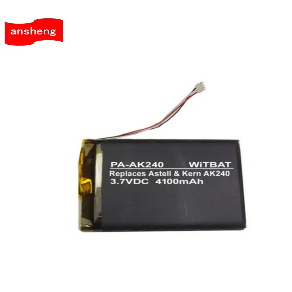 High Quality 3.7V 4100mAh Battery For iRiver Astell & Kern AK240 HIFI music player Replacement
High Quality 3.7V 4100mAh Battery For iRiver Astell & Kern AK240 HIFI music player Replacement