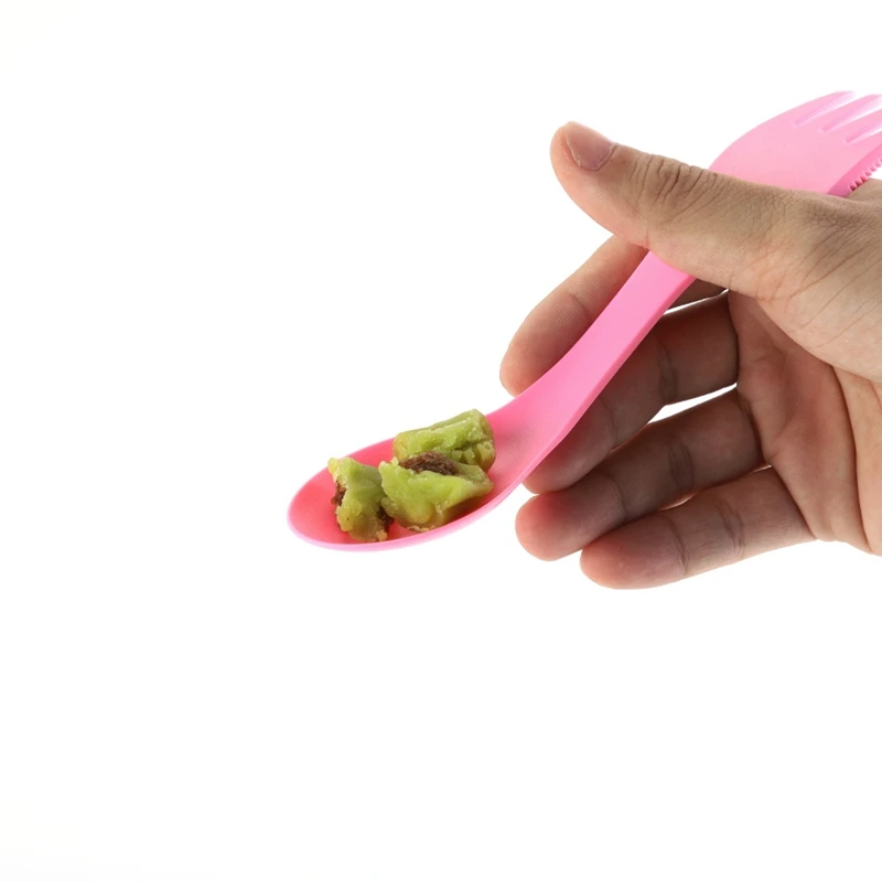 1PC Spoon Fork Plastic Tableware Combination Tableware Portable Travel Camping Hiking Picnic Tableware
1PC Spoon Fork Plastic Tableware Combination Tableware Portable Travel Camping Hiking Picnic Tableware