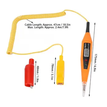 Car Repair Tool 2.5-32V Car Digital Circuit Tester Pencil Electrical Diagnostic Tool Power Probe Voltage Test automotive
Car Repair Tool 2.5-32V Car Digital Circuit Tester Pencil Electrical Diagnostic Tool Power Probe Voltage Test automotive