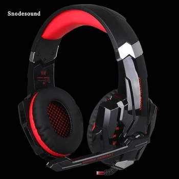 Snodesound G9000 Gaming Headphones 7.1 Surround Sound With Micphone 3.5mm USB Earphone LED Video Game Headset For PC Computer
Snodesound G9000 Gaming Headphones 7.1 Surround Sound With Micphone 3.5mm USB Earphone LED Video Game Headset For PC Computer