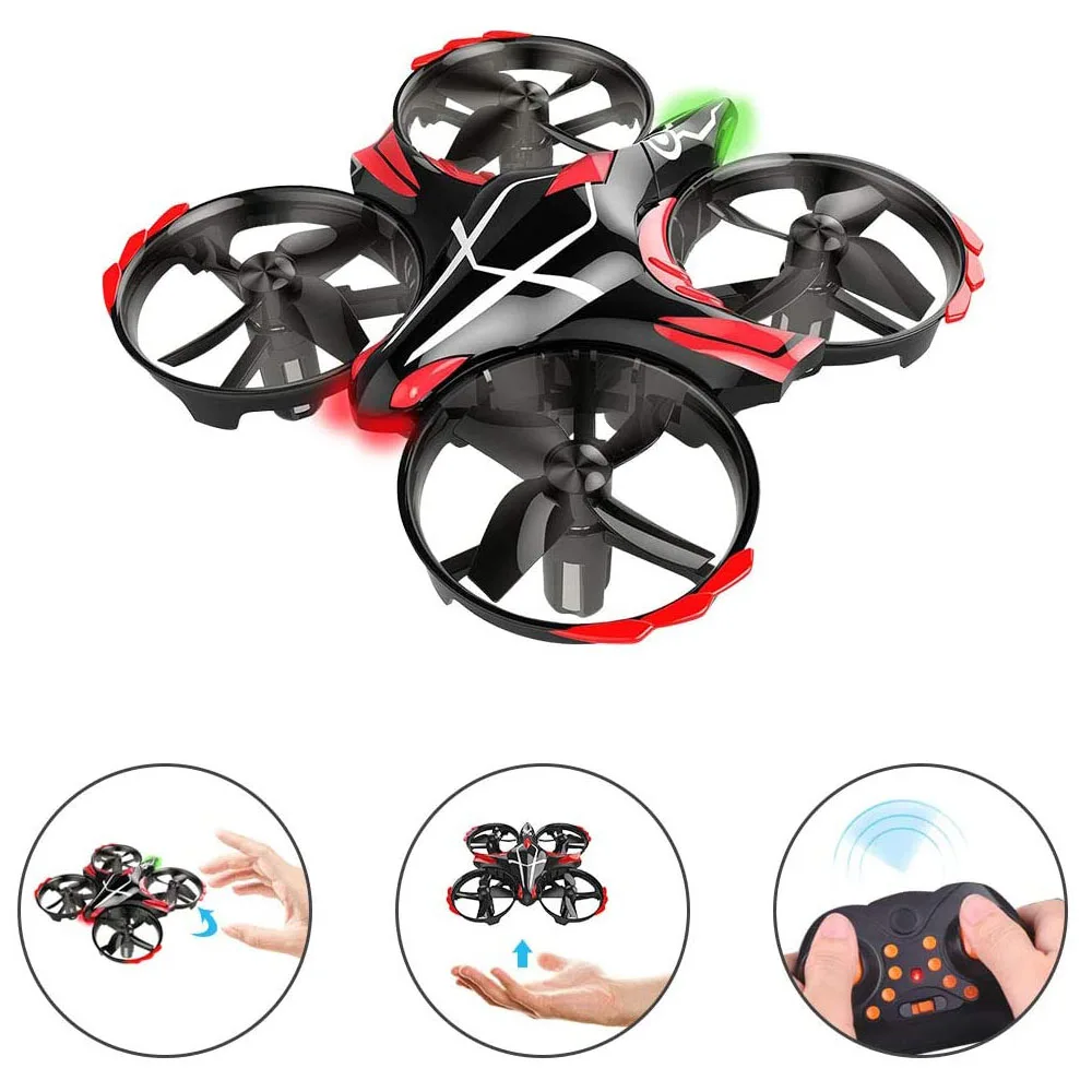 RC Remote Gesture Control Helicopter Quadcopter Portable UFO Aircraft Toy Headless LED Drone Rc Flying For Kids Boys Girls Gifts
RC Remote Gesture Control Helicopter Quadcopter Portable UFO Aircraft Toy Headless LED Drone Rc Flying For Kids Boys Girls Gifts