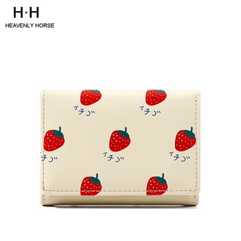 Women's Wallet,Ladies Purse Excellent Sweet Fruit Females Ladies Wallet Cartoon Fruit Pu Long Wallet Student Wallet 
Women's Wallet,Ladies Purse Excellent Sweet Fruit Females Ladies Wallet Cartoon Fruit Pu Long Wallet Student Wallet