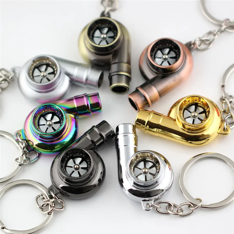 Real Whistle Sound Turbo Keychain Sleeve Bearing Spinning Auto Part Model Turbine Turbocharger Key Chain Ring Keyfob Keyring
Real Whistle Sound Turbo Keychain Sleeve Bearing Spinning Auto Part Model Turbine Turbocharger Key Chain Ring Keyfob Keyring