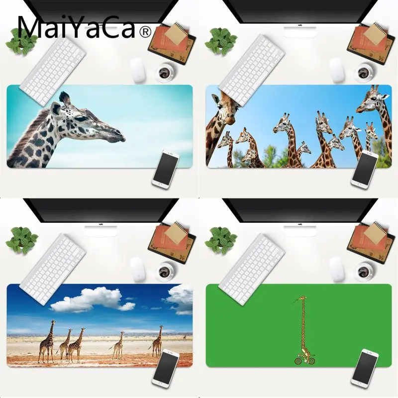 Cute giraffe Unique Desktop Pad Game Mousepad Gaming Mouse Pad gamer Large Deak Mat 600x300mm for overwatch/cs go
Cute giraffe Unique Desktop Pad Game Mousepad Gaming Mouse Pad gamer Large Deak Mat 600x300mm for overwatch/cs go