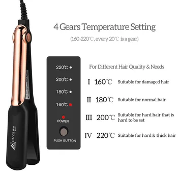 2 In 1 Ceramic Hair Curler Straightener Temperature Control Flat Iron Hair Straightening Iron Curls Waves Curly Styling Tools
2 In 1 Ceramic Hair Curler Straightener Temperature Control Flat Iron Hair Straightening Iron Curls Waves Curly Styling Tools