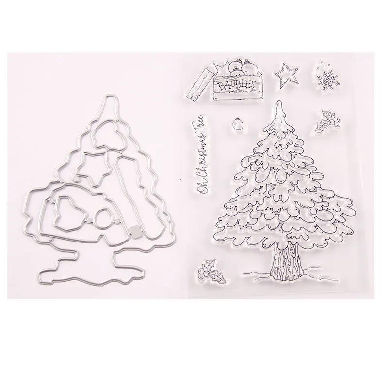 ZFPARTY Christmas Tree Transparent Clear Silicone Stamp/Seal for DIY scrapbooking/photo album Decorative card making
ZFPARTY Christmas Tree Transparent Clear Silicone Stamp/Seal for DIY scrapbooking/photo album Decorative card making
