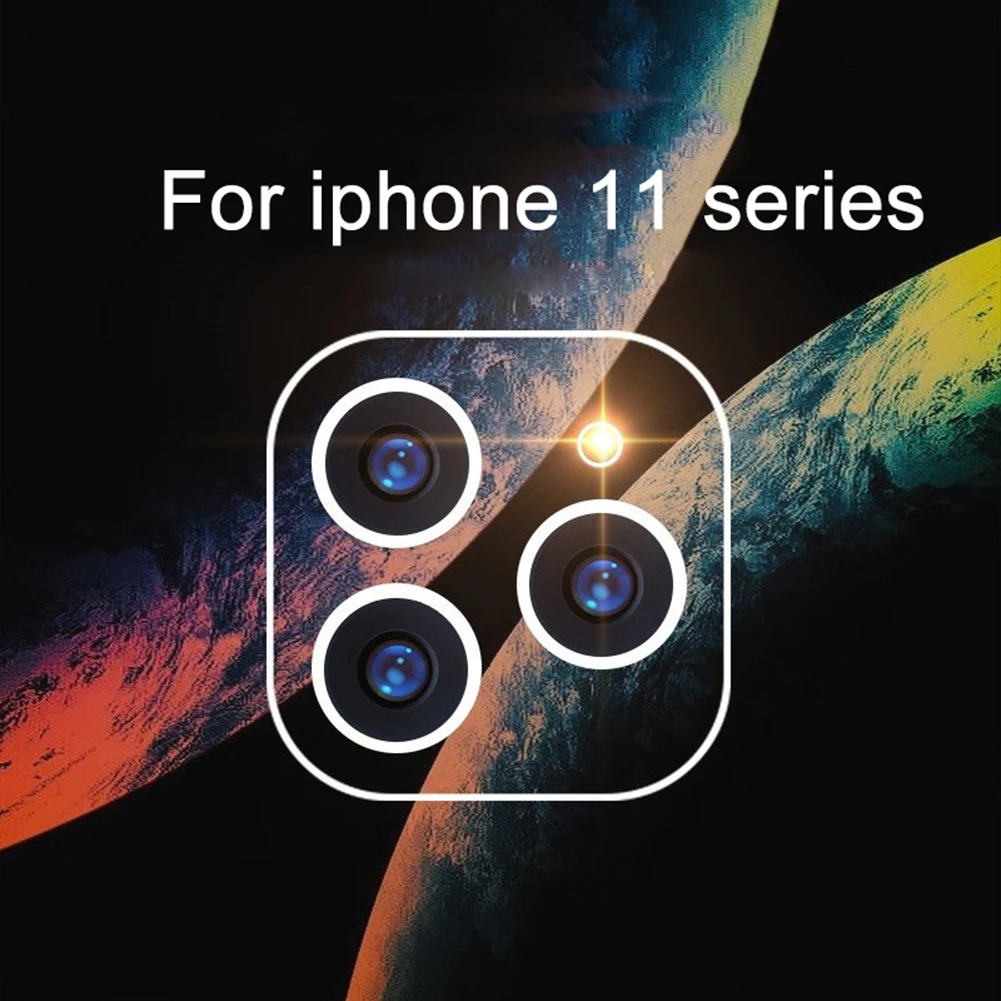 Tempered Glass Dust-Proof Back Camera Lens Protective Film for iPhone 11 Pro Max