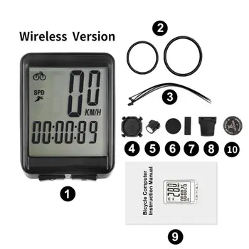 2019 New Mountain Bike Computer Large Screen Portable Wireless Waterproof Luminous Speedometer Speed Stopwatch Riding Code Table
2019 New Mountain Bike Computer Large Screen Portable Wireless Waterproof Luminous Speedometer Speed Stopwatch Riding Code Table