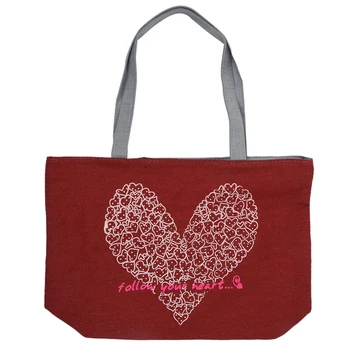 Women Girl Canvas Eco Shopping Tote Shoulder Handbag Beach Bag Shopper SatchelStyles:Heart Red
Women Girl Canvas Eco Shopping Tote Shoulder Handbag Beach Bag Shopper SatchelStyles:Heart Red