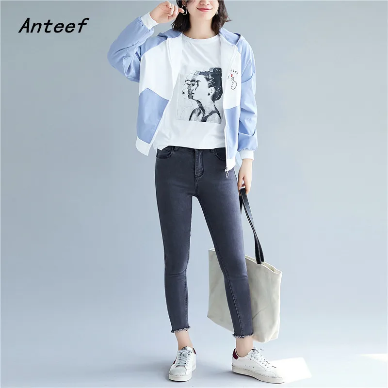 cotton plus size women causal loose spring autumn hooded ladies Jacket Coat Zipper Clothes 2019 Cardigan Outerwear streetwear
cotton plus size women causal loose spring autumn hooded ladies Jacket Coat Zipper Clothes 2019 Cardigan Outerwear streetwear