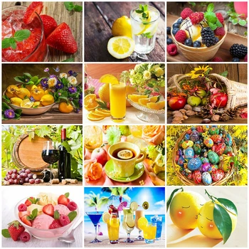 HUACAN Oil Paint By Number Fruit Drawing On Canvas Food Hand Painted Painting Art Gift DIY Pictures By Numbers Kits Home Decor
HUACAN Oil Paint By Number Fruit Drawing On Canvas Food Hand Painted Painting Art Gift DIY Pictures By Numbers Kits Home Decor