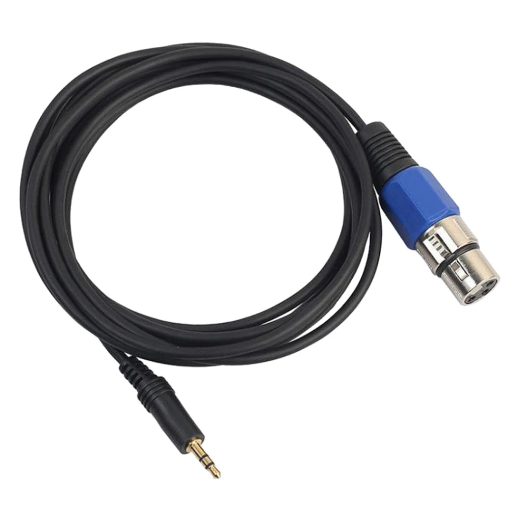 1.5 Meter Wearable 3.5 mm Jack Male to XLR Female Stereo Audio Cable Cord for Microphone Speaker Mixer 1.5 Meter Wearable 3.5 mm Jack Male to XLR Female Stereo Audio Cable Cord for Microphone Speaker Mixer