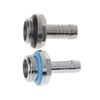 G1/4" Brass Thread Soft Tube Hose Connector for PC Water Cooling System Accessories 6mm 7.2mm Outer Diameter
G1/4" Brass Thread Soft Tube Hose Connector for PC Water Cooling System Accessories 6mm 7.2mm Outer Diameter