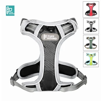 Tuff Dound K9 Dog Harness Adjustable No-Pull Reflective Padded for Medium Large Dogs Labrador Nylon Dog Leash Chest Strap Vest
Tuff Dound K9 Dog Harness Adjustable No-Pull Reflective Padded for Medium Large Dogs Labrador Nylon Dog Leash Chest Strap Vest
