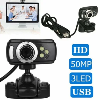 Adjust Full HDWeb 50MP Webcam Web Camera USB 3 LEDs Video Camera With Microphone For PC Laptop Clips Widescreen Video
Adjust Full HDWeb 50MP Webcam Web Camera USB 3 LEDs Video Camera With Microphone For PC Laptop Clips Widescreen Video