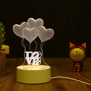 3D LED Lamp Creative 3D LED Night Lights Novelty Illusion Night Lamp 3D Illusion Table Lamp For Home Decorative Light 
3D LED Lamp Creative 3D LED Night Lights Novelty Illusion Night Lamp 3D Illusion Table Lamp For Home Decorative Light