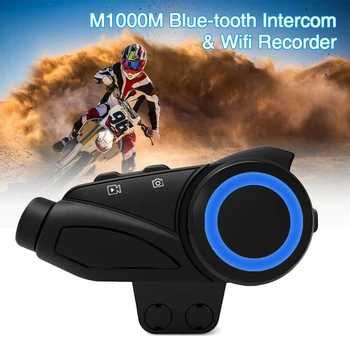 Motorcycle Intercom Waterproof Sony HD Wide Angle Lens 1080P Group 6 Riders Bluetooth FM Wifi Helmet 1000M Moto Headset
Motorcycle Intercom Waterproof Sony HD Wide Angle Lens 1080P Group 6 Riders Bluetooth FM Wifi Helmet 1000M Moto Headset
