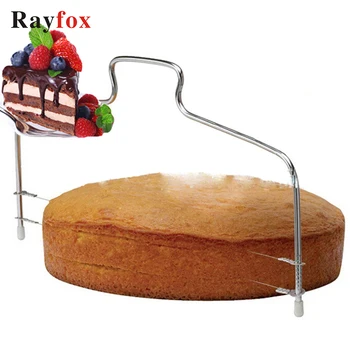 Kitchen Accessories Stainless Steel Adjustable Wire Cake Cutter Slicer Leveler DIY Cake Baking Tool Fruit Cake Decorating Gadget
Kitchen Accessories Stainless Steel Adjustable Wire Cake Cutter Slicer Leveler DIY Cake Baking Tool Fruit Cake Decorating Gadget