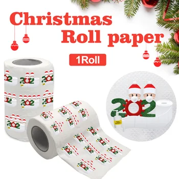 Cute Gift Christmas Toilet Paper Wood Pulp Napkin Printed Holiday Birthday Home Roll Tissue Funny Bathroom Decor Party
Cute Gift Christmas Toilet Paper Wood Pulp Napkin Printed Holiday Birthday Home Roll Tissue Funny Bathroom Decor Party