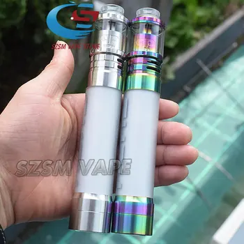 LED Tube Mod with fatality m25 rta 4ml /5.5ml ACE Chip USAGE Protection High Electrical Conductivity PC Tube 18650 battery