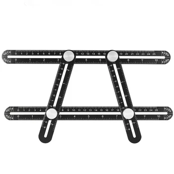 Aluminum Multifunction Template Ruler Four Square Feet Folding Ruler With Laser Engraved For Woodworking
Aluminum Multifunction Template Ruler Four Square Feet Folding Ruler With Laser Engraved For Woodworking