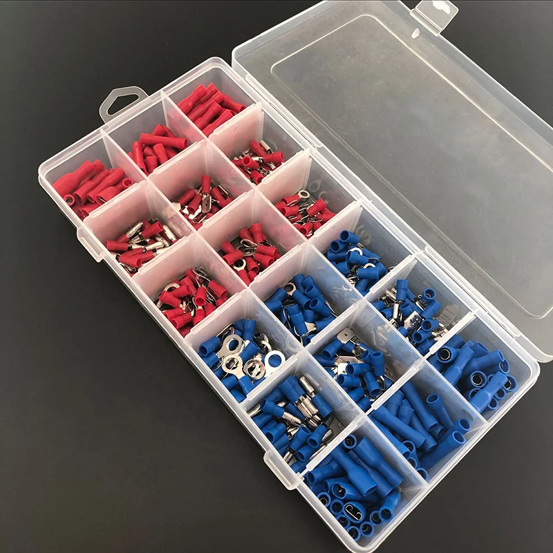 450pcs Heat Shrink Wire Connector Kit Electrical Insulated Crimp Marine Automotive Terminals Set _WK
450pcs Heat Shrink Wire Connector Kit Electrical Insulated Crimp Marine Automotive Terminals Set _WK
