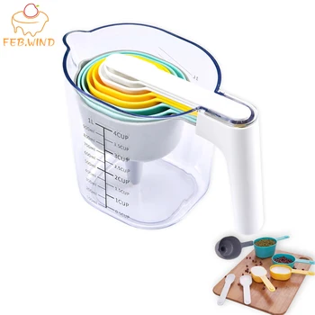 Best Nesting Plastic Measuring Cups And Spoons Set In Ml For Liquid And Dry Ingredients Kitchen Measuring Spoon With Funnel 786
Best Nesting Plastic Measuring Cups And Spoons Set In Ml For Liquid And Dry Ingredients Kitchen Measuring Spoon With Funnel 786