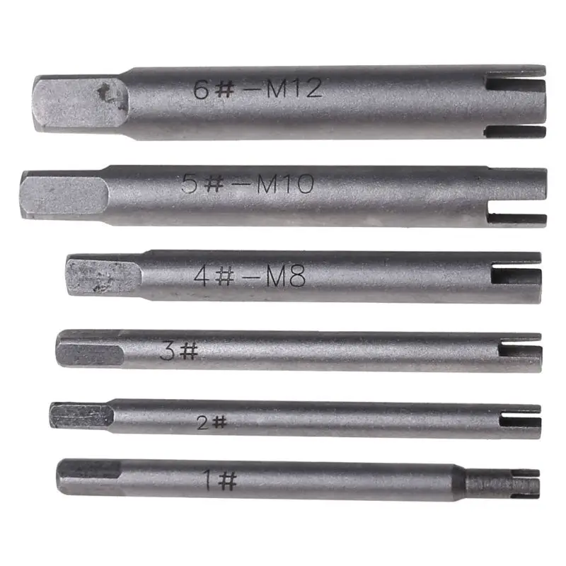 Tap Bolt Broken Head Screw Extractor Damaged Nut Remover Kit Stud Stripped Set Steel Multifunction Home Repair Tools
Tap Bolt Broken Head Screw Extractor Damaged Nut Remover Kit Stud Stripped Set Steel Multifunction Home Repair Tools