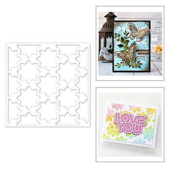 2020 New Square Background Polygon Flower Embossing Metal Cutting Dies For Scrapbooking and Greeting Card Paper Making no stamps
2020 New Square Background Polygon Flower Embossing Metal Cutting Dies For Scrapbooking and Greeting Card Paper Making no stamps