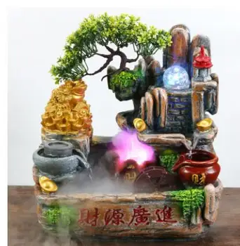 Rockery Running Water Fountain Fish Tank Pool Humidifier Opening Relocation Gift Geomantic Ferry to Recruit Money Home Factory D
Rockery Running Water Fountain Fish Tank Pool Humidifier Opening Relocation Gift Geomantic Ferry to Recruit Money Home Factory D