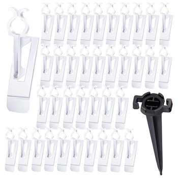 50 Pieces Christmas Light Clip Universal Gutter and Shingle Clip 50 Pieces Light Stakes for C7, C9 Lights Christmas
50 Pieces Christmas Light Clip Universal Gutter and Shingle Clip 50 Pieces Light Stakes for C7, C9 Lights Christmas