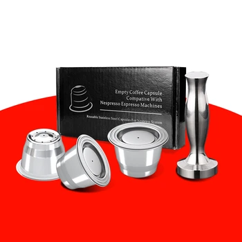 New Upgraded Pixie Essenza Crema Coffee Capsules For Nespresso Coffee Filters Tamper For Espresso Reusable Refillable Basket Cup
New Upgraded Pixie Essenza Crema Coffee Capsules For Nespresso Coffee Filters Tamper For Espresso Reusable Refillable Basket Cup