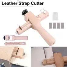 Adjustable Leather Strap Cutter Leathercraft Strip Belt DIY Hand Cutting Wooden Strip Cutter With 5 Sharp Blades Leather Tools
Adjustable Leather Strap Cutter Leathercraft Strip Belt DIY Hand Cutting Wooden Strip Cutter With 5 Sharp Blades Leather Tools