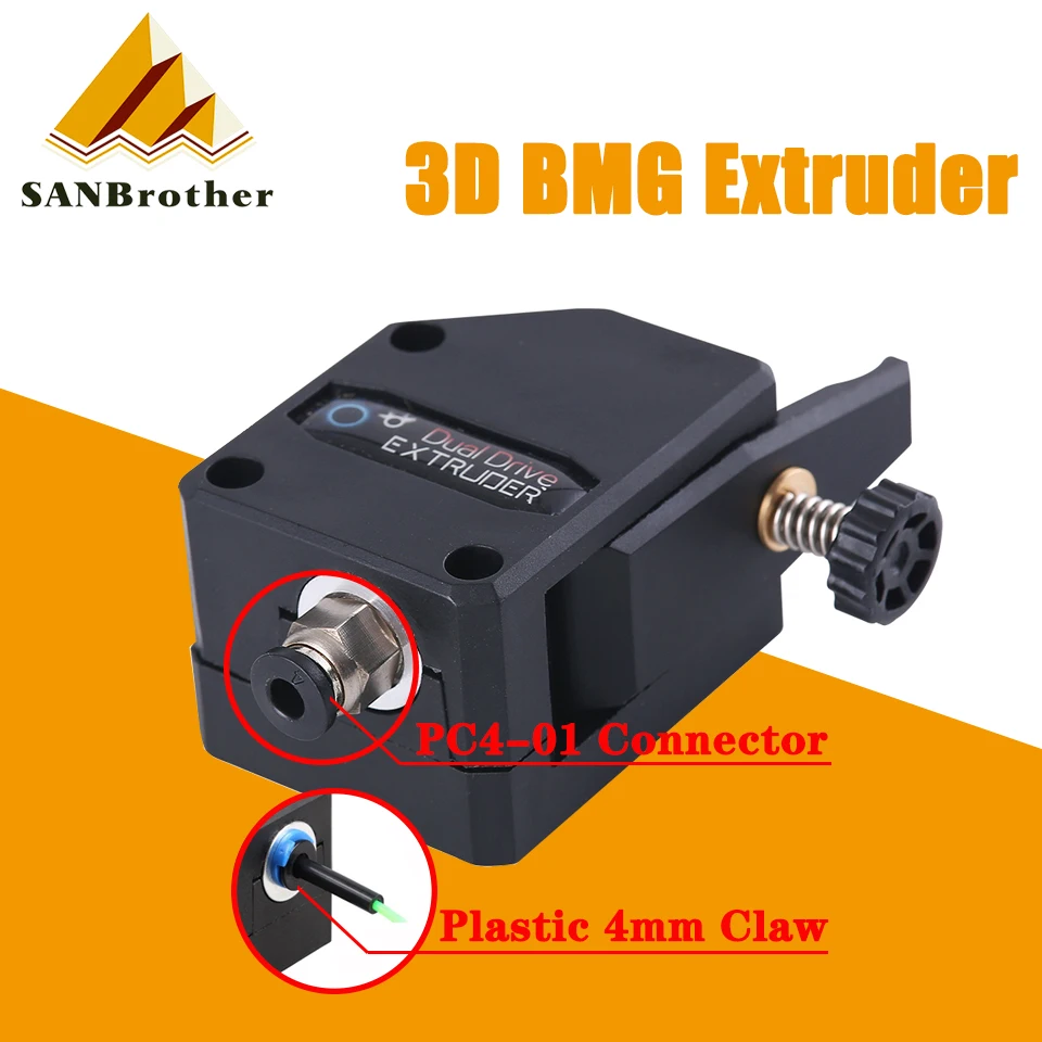 3D Printer Parts BMG Extruder Cloned Btech Dual Drive Extruder Bowden Extruder Filament Dual Gear For 3D Printer CR10 MK8 Reprap
3D Printer Parts BMG Extruder Cloned Btech Dual Drive Extruder Bowden Extruder Filament Dual Gear For 3D Printer CR10 MK8 Reprap