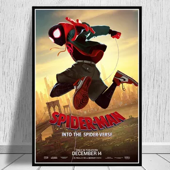 Spider Man Into The Verse Comic Anime Poster Prints Movie Art Painting Wall Pictures Living Room Home Decor
Spider Man Into The Verse Comic Anime Poster Prints Movie Art Painting Wall Pictures Living Room Home Decor