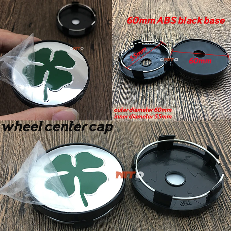 Decoration 4X 20X 100X 60MM Wheel Center Cap Four Leaf Logo Decal Wheel Rim Hubcap 2.36INCH 6CM for Mito 147 156 159 166 Spide
Decoration 4X 20X 100X 60MM Wheel Center Cap Four Leaf Logo Decal Wheel Rim Hubcap 2.36INCH 6CM for Mito 147 156 159 166 Spide