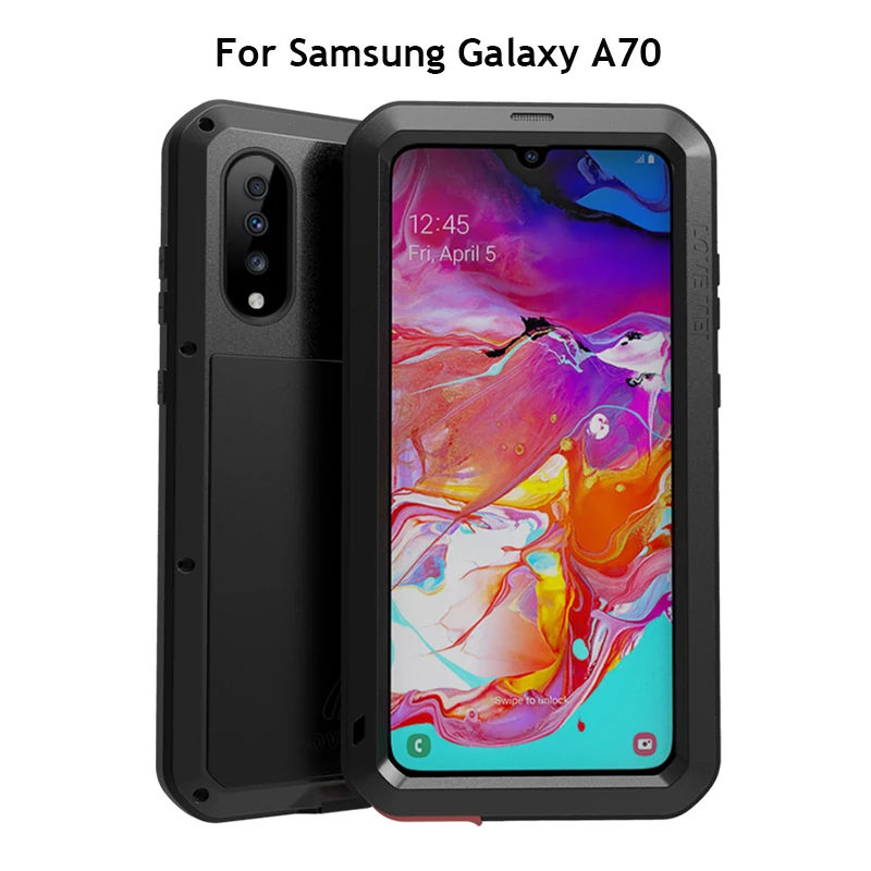 Love Mei Brand Case For Samsung Galaxy A70 Shockproof Metal Cover Samsung A70 (6.7 inch) Full Body Armor Phone Case With Glass
Love Mei Brand Case For Samsung Galaxy A70 Shockproof Metal Cover Samsung A70 (6.7 inch) Full Body Armor Phone Case With Glass