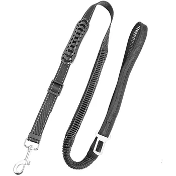 Dog Seat Belt Leash Adjustable 4-6.5 ft Long, Dog Walking Leash with Safety Car Buckle&Elastic Bungee Buffer,Reflective Nylon Ro
Dog Seat Belt Leash Adjustable 4-6.5 ft Long, Dog Walking Leash with Safety Car Buckle&Elastic Bungee Buffer,Reflective Nylon Ro
