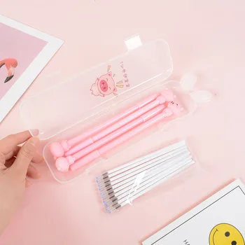 Ballpoint Learning Supplies Cute Plastic Rabbit Ear Transparent Pencil Case Storage Box Ball Pen
Ballpoint Learning Supplies Cute Plastic Rabbit Ear Transparent Pencil Case Storage Box Ball Pen