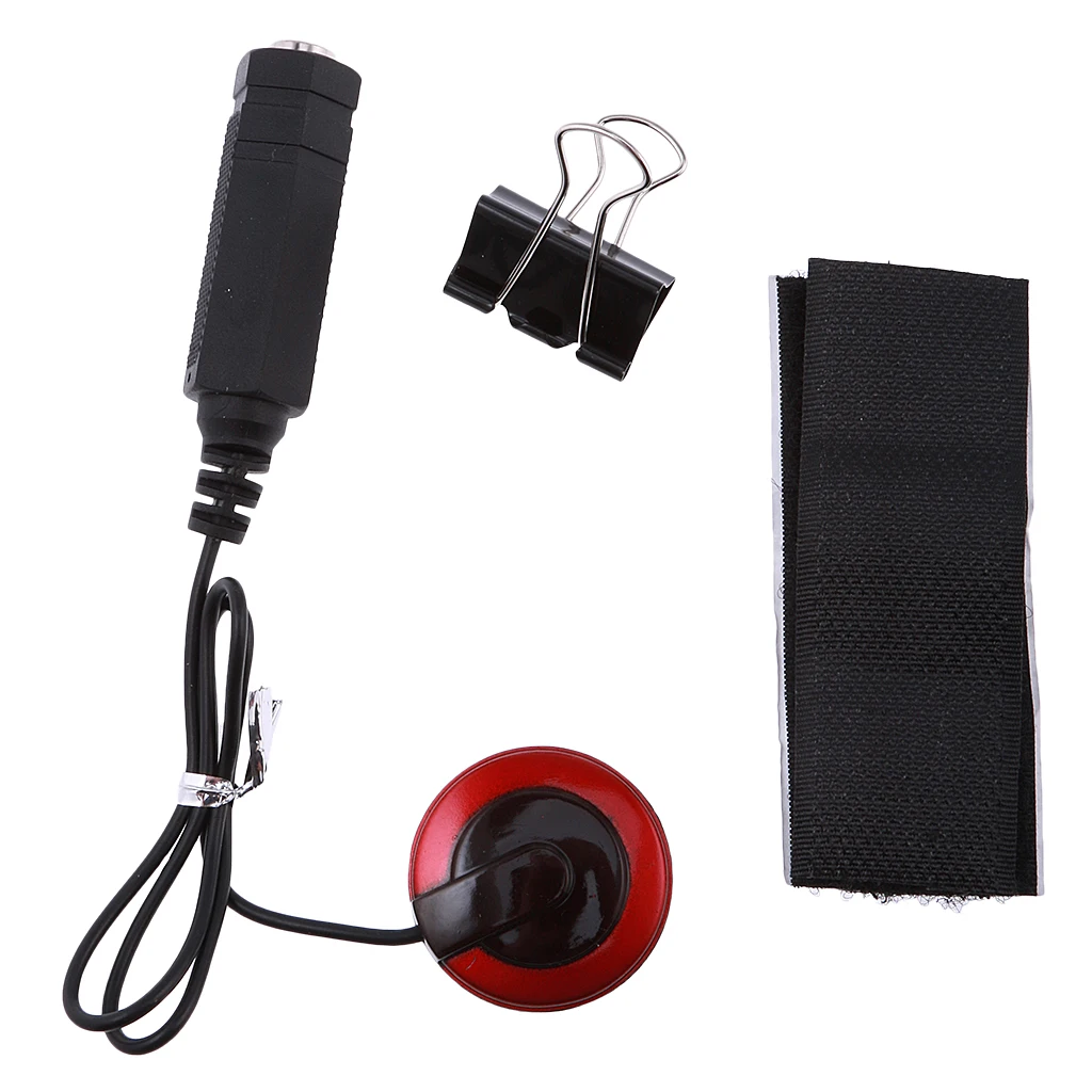 6.35mm Piezo Pickup Transducer for Guitar Ukulele Mandolin Replacement Parts 6.35mm Piezo Pickup Transducer for Guitar Ukulele Mandolin Replacement Parts