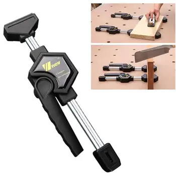 New Woodworking Desktop Clip Fast Clip Quick Clamp Fixture Adjustable Frame Quick Ratchet Release Speed Squeeze DIY Tool Set
New Woodworking Desktop Clip Fast Clip Quick Clamp Fixture Adjustable Frame Quick Ratchet Release Speed Squeeze DIY Tool Set