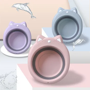 Baby Folding Wash Basin Plastic Portable Travel Camping Washbasin Cartoon Children' Hygiene Wash One's Face Bathroom Accessories 
Baby Folding Wash Basin Plastic Portable Travel Camping Washbasin Cartoon Children' Hygiene Wash One's Face Bathroom Accessories