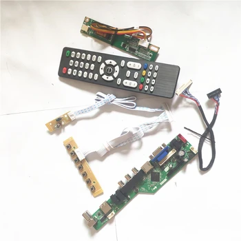 For LP141X8-A1/A1M3 USB VGA HDMI AV RF LCD panel monitor TV53 controller board keyboard+Inverter+Remote LVDS 20Pin 1CCFL DIY kit
For LP141X8-A1/A1M3 USB VGA HDMI AV RF LCD panel monitor TV53 controller board keyboard+Inverter+Remote LVDS 20Pin 1CCFL DIY kit