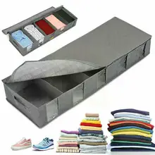 Large Capacity Underbed Storage Bin Bag With Zipper Non-Woven Foldable Closet Containers Dust-proof Organizer Box Clothes X3N0
Large Capacity Underbed Storage Bin Bag With Zipper Non-Woven Foldable Closet Containers Dust-proof Organizer Box Clothes X3N0
