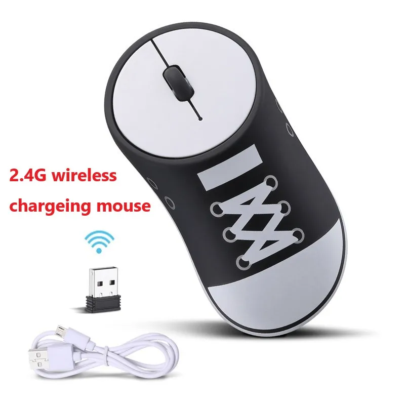 Creative Cute Shoes Look Wireless Charging Mouse Silent Ergonomics 3 Buttons Mouse Compatible for Apple Microsoft Android
Creative Cute Shoes Look Wireless Charging Mouse Silent Ergonomics 3 Buttons Mouse Compatible for Apple Microsoft Android