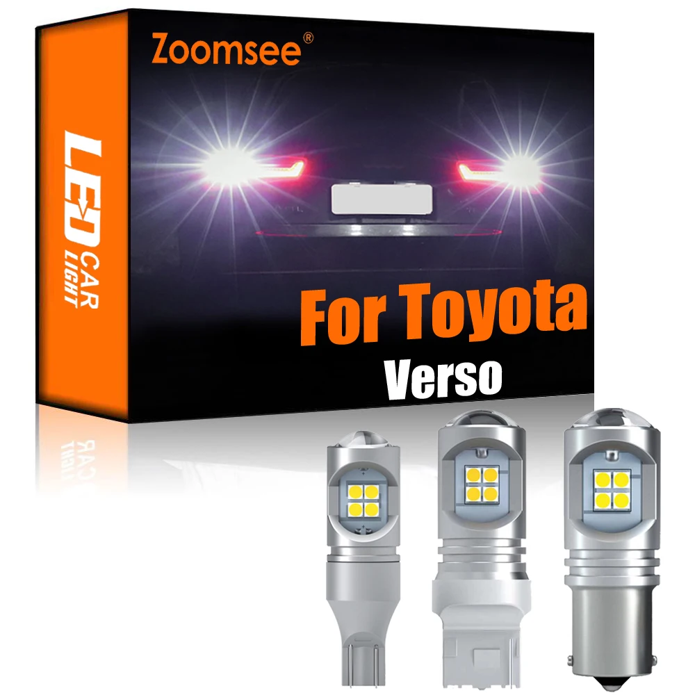 Zoomsee 2 шт. белый светодисветодиодный заднего хода для Toyota Yaris Corolla Proace Avensis Verso Canbus Внешняя резервная задняя лампа запассветильник
Zoomsee 2 шт. белый светодисветодиодный заднего хода для Toyota Yaris Corolla Proace Avensis Verso Canbus Внешняя резервная задняя лампа запассветильник