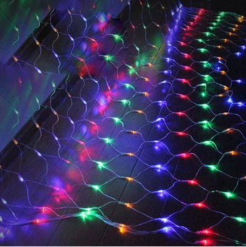 New 6Mx4M LED Fishing Net Mesh Fairy String Net Lights Ceiling Christmas Party Wedding Outdoor Decoration Lamps
New 6Mx4M LED Fishing Net Mesh Fairy String Net Lights Ceiling Christmas Party Wedding Outdoor Decoration Lamps