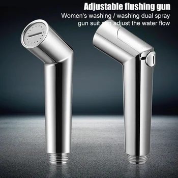 Hand Bidet Sprayer Adjustable Flow Pressure Control Self Cleaning SprayerABS Plating Ergonomic Bidet Sprayer Bathroom Accessory
Hand Bidet Sprayer Adjustable Flow Pressure Control Self Cleaning SprayerABS Plating Ergonomic Bidet Sprayer Bathroom Accessory
