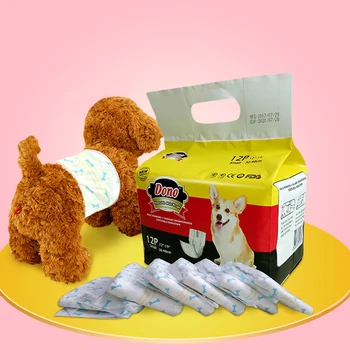 12PCS/Bag Pet Dog Diapers Soft Disposable Breathable Male Dog Diapers Outdoor Travel Super Absorbent Leak-Proof Diapers Wraps
12PCS/Bag Pet Dog Diapers Soft Disposable Breathable Male Dog Diapers Outdoor Travel Super Absorbent Leak-Proof Diapers Wraps